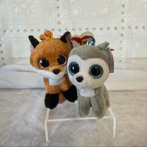 Beanie Boos Keychain Clips Slush & Slick